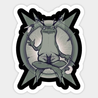 Frogphomet Sticker